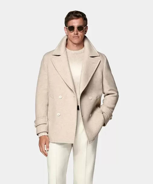 Sand Peacoat