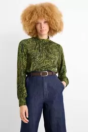 Blouse - patterned