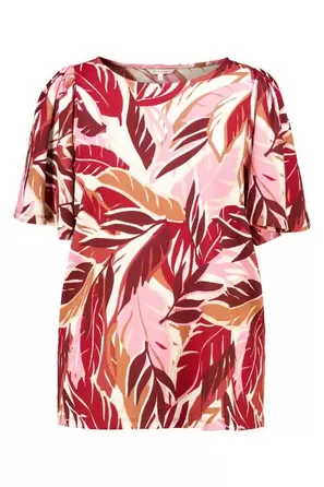 Top met print