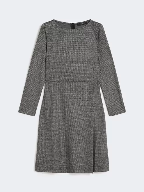 Jacquard jersey dress