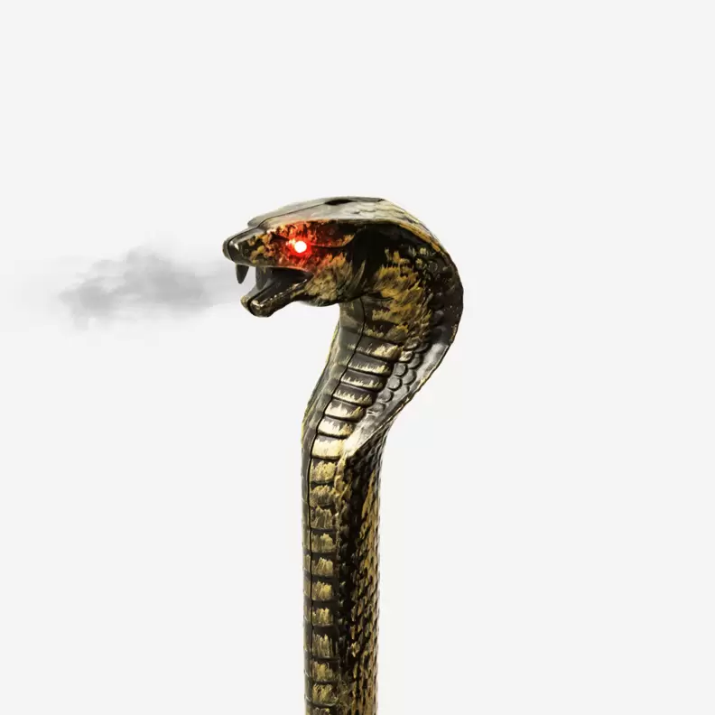 Rook sceptre met licht
