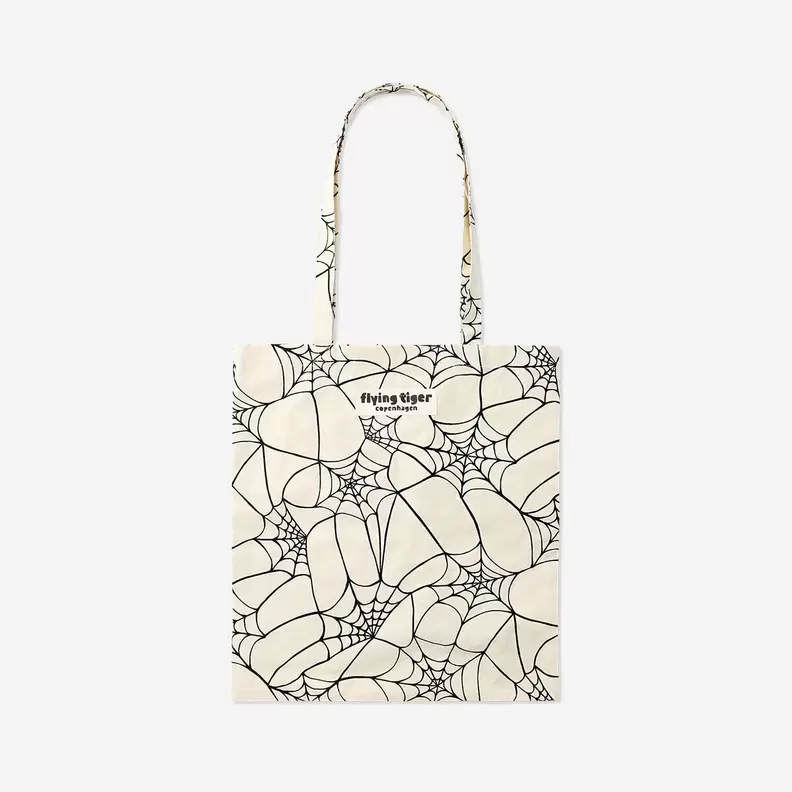 Tote bag spinnenweb