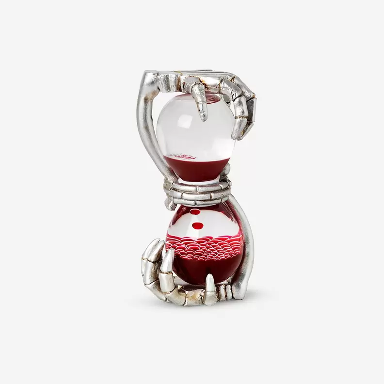 Decoratieve skelet zandloper