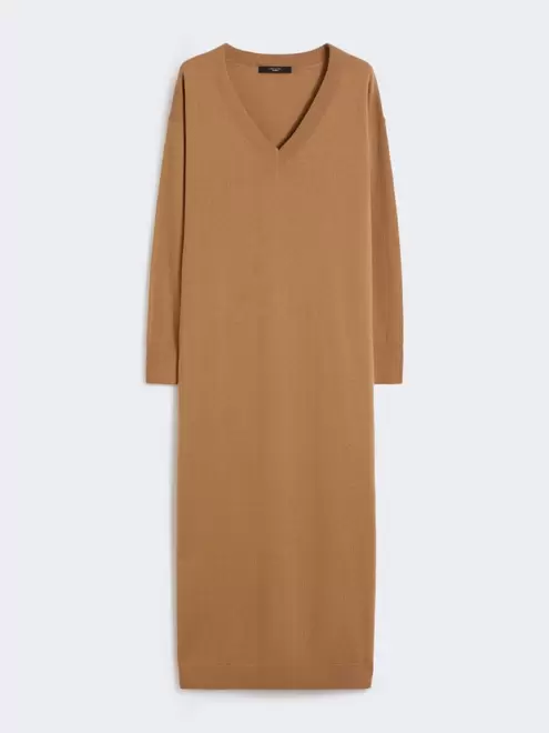 Wool and cashmere knit dress