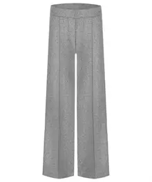 Cambio flanel wide leg pull-on broek Ava