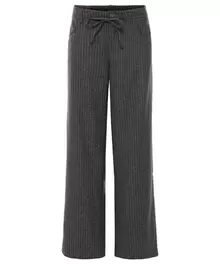 Rosner flanel wide leg broek pinstripe Masha