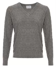 Leo & Ugo trui strass fancy knit