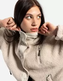 Jas - Teddy - wit