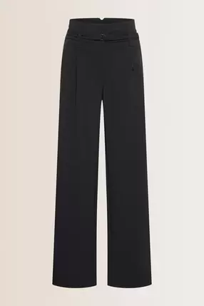 Wijde travel broek