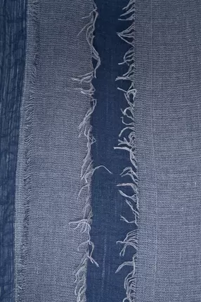 Shawl met franjes