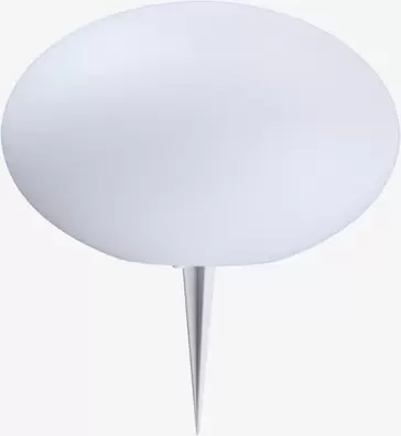 Solarlamp HAVESANGER Ø25xH17cm wit