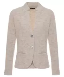Giulia e Tu gebreide blazer wolmix