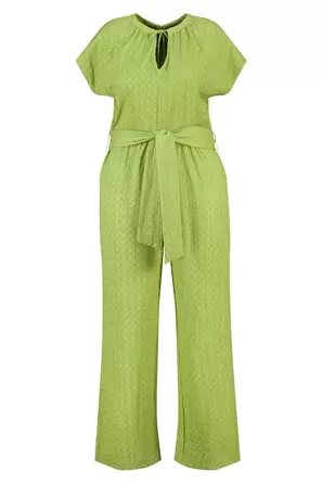 Jumpsuit met wijde pijpen