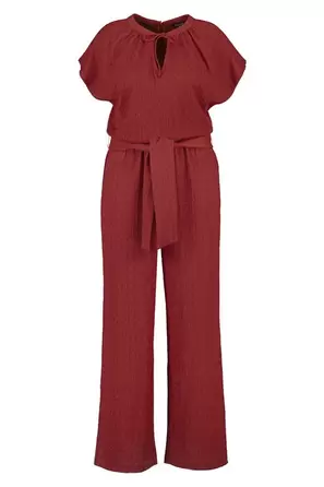 Jumpsuit met wijde pijpen
