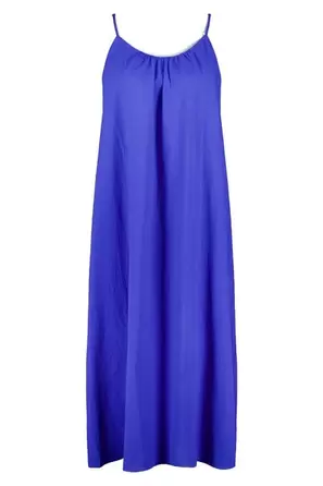 Maxi jurk met spaghettibandjes