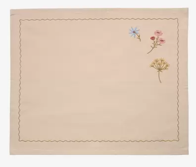Placemat CIKORIE 33x42 naturel/groen