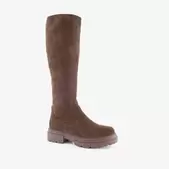 Blue Box hoge dames boots bruin