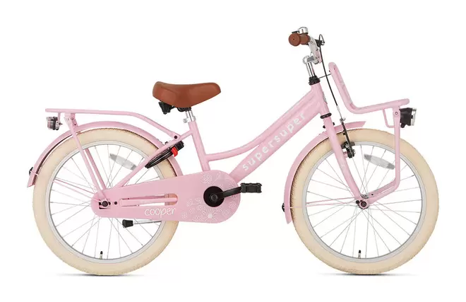 SUPERSUPER SuperSuper Cooper Kinderfiets - 20 inch - Roze