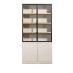 Wandkast Virgil - zandkleur - 220x110x40 cm