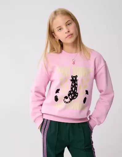 Good Things Artwork Sweater Lichtroze