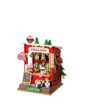 Robotime miniatuur DIY kit - Cocoa Shop