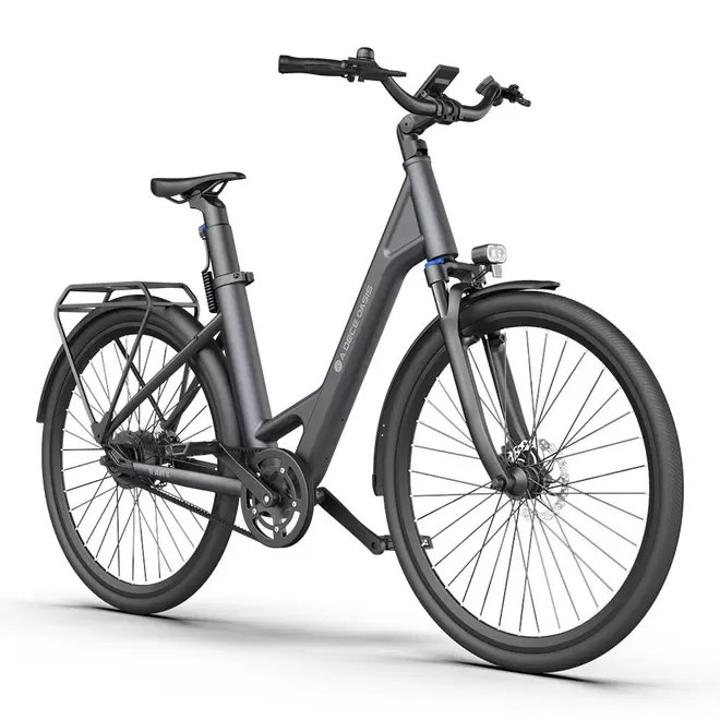 ADO Air28 Elektrische Fiets, 28" Ebike, Riemaandrijving, LCD, smart APP, 250W 36V