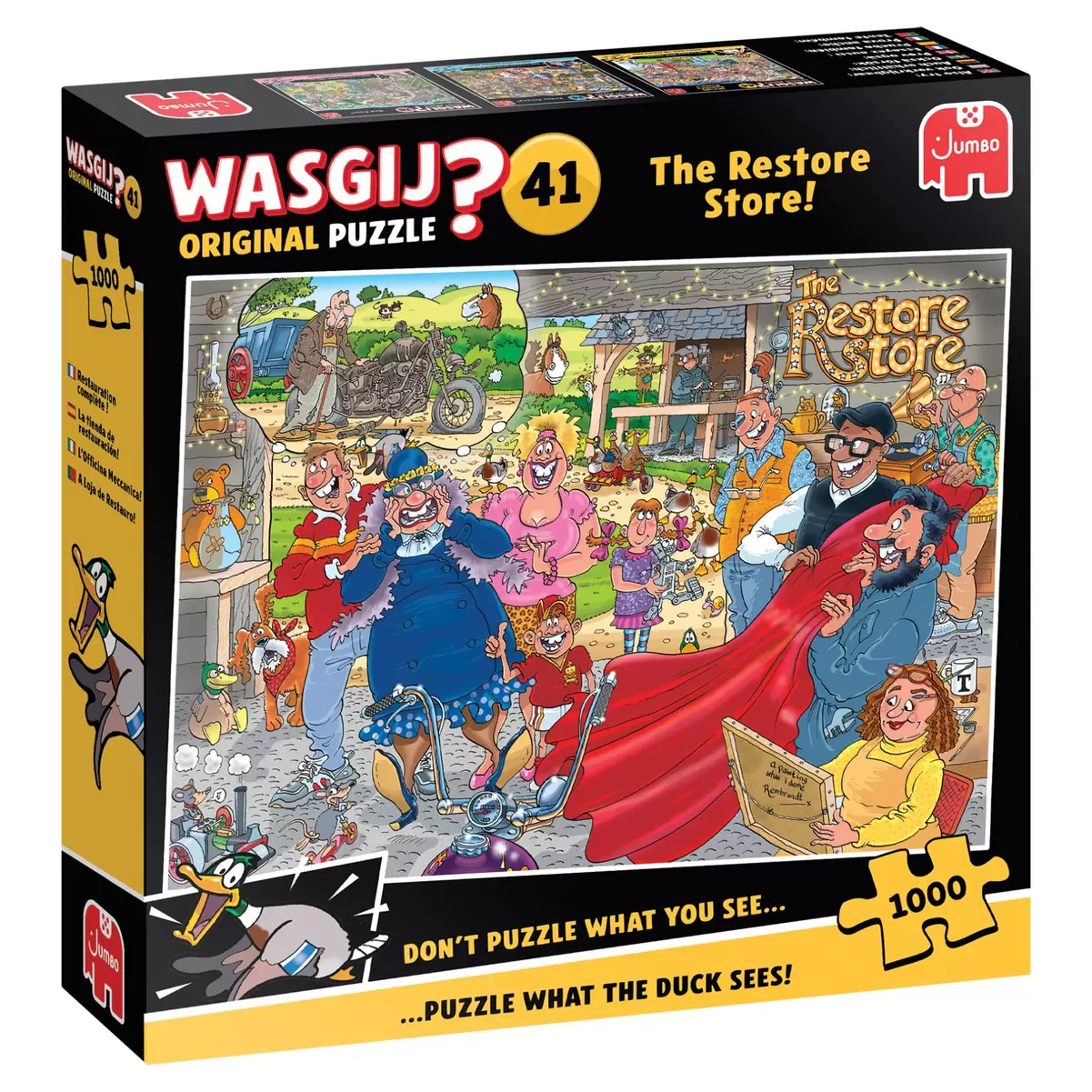 Puzzel Wasgij Original 41 MotormakeOver! (1000)