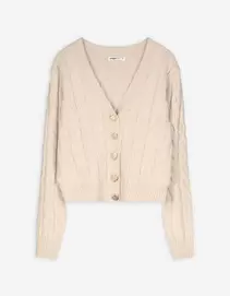 Vest - Viscosemix - beige