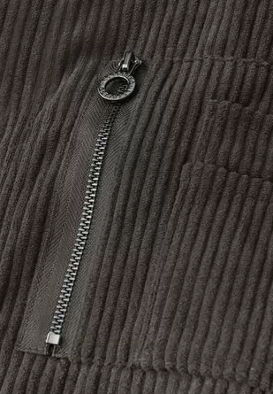 Zachte corduroy blouson