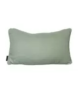 Sierkussen 30x50cm Outdoor WR Napels kaki met paspel