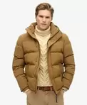 Everest Korte Puffer Jas Met Capuchon