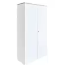 Draaideurkast hoog - Wit - refurbished - Sedus