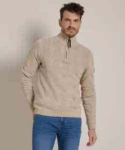 trui met zigzag dessin