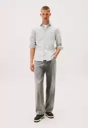 Stripe Oxford Overhemd