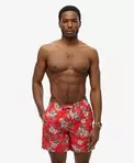 Zwemshort met Hawaïaanse print - 43 cm