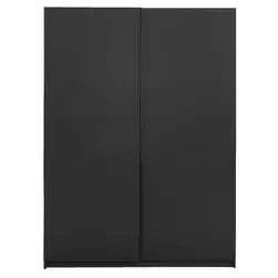 Schuifdeurkast Genua - antraciet - 204x150x60 cm