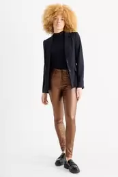 Pantalon - high waist - skinny fit