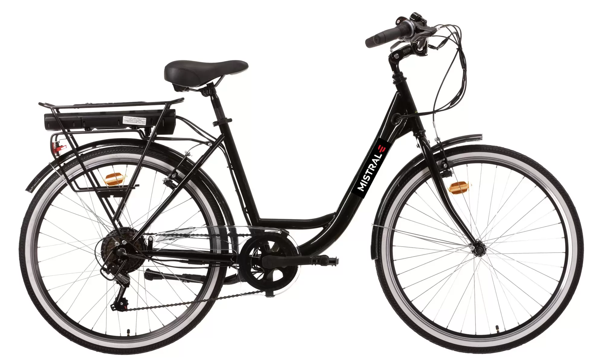 MISTRALE BIKES MIDIVERTO STADSFIETS MET TRAPONDERSTEUNING
