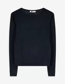 Trui - Ronde hals - donkerblauw