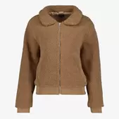 TwoDay dames teddy bomber jas bruin