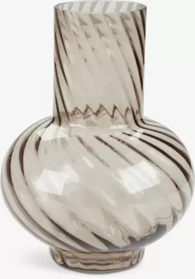 Vaas VILLY Ø17xH23 cm grijs