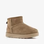 Braqeez gevoerde meisjes boots bruin