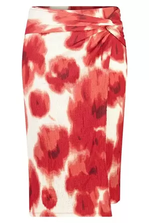 Wikkelrok met print