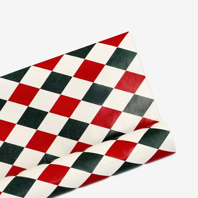 400 cm knutselpapier - Harlekijnprint