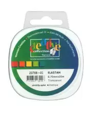 Elastisch nylondraad - 0,7 mm - 20 meter - transparant