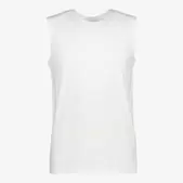 Unsigned heren singlet wit katoen