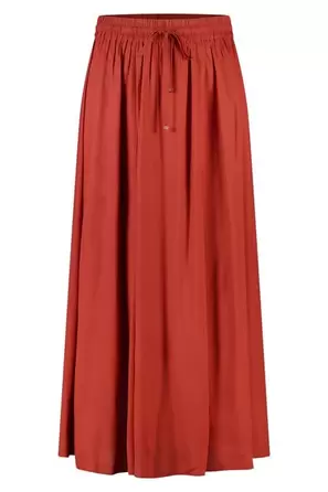 Maxi rok met elastische taille