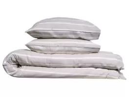 Dekbedovertrek seersucker 240 x 200 – wit