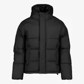 Produkt gewatteerde heren jas zwart