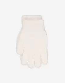 Handschoenen - Pluche - wit